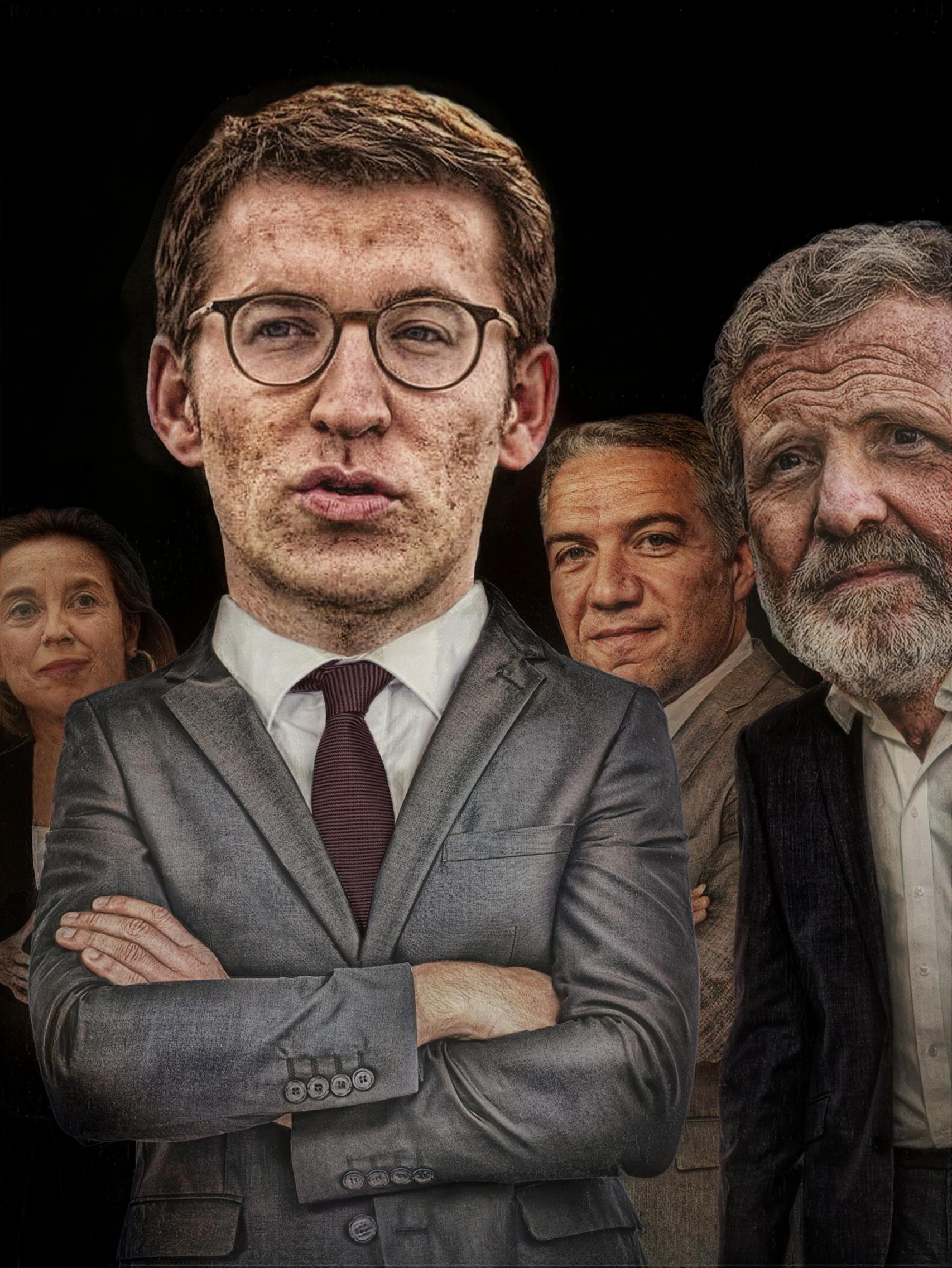 La sucesión inversa del joven Feijóo