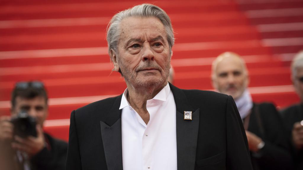 El actor francés Alain Delon en una imagen de archivo tomada en mayo de 2019.