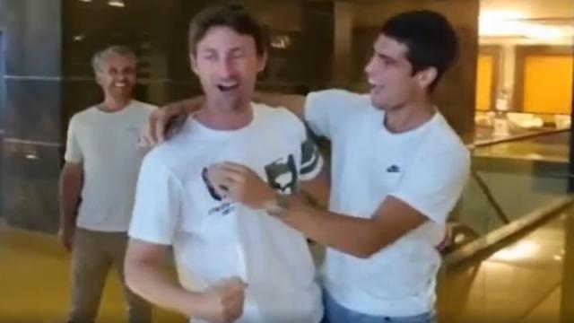 Sorpresa de Juan Carlos Ferrero a Carlos Alcaraz antes de la final del Miami Open