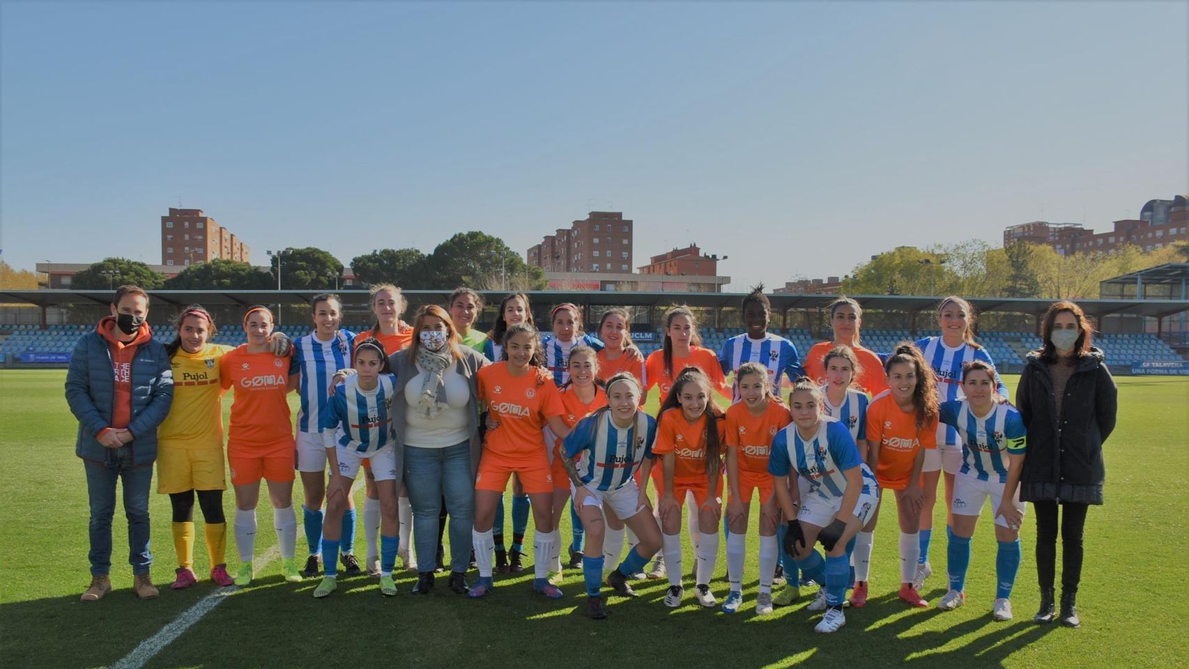 Tita García asiste a un día histórico para el deporte femenino en Talavera de la Reina