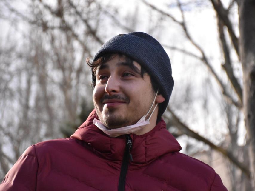 El youtuber Jesús Gallego 'Turbo Plant' durante la entrevista