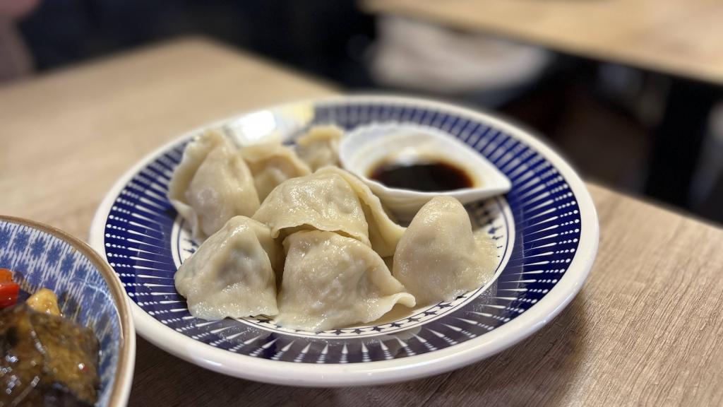 Empanadillas de gamba y cerdo en Chila