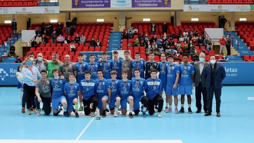 El Atlético Valladolid, segundo clasificado en el Campeonato de Castilla y León