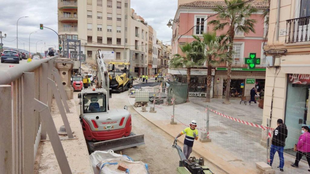 Tramo que conecta la Tribuna de los Pobres con Cisneros.