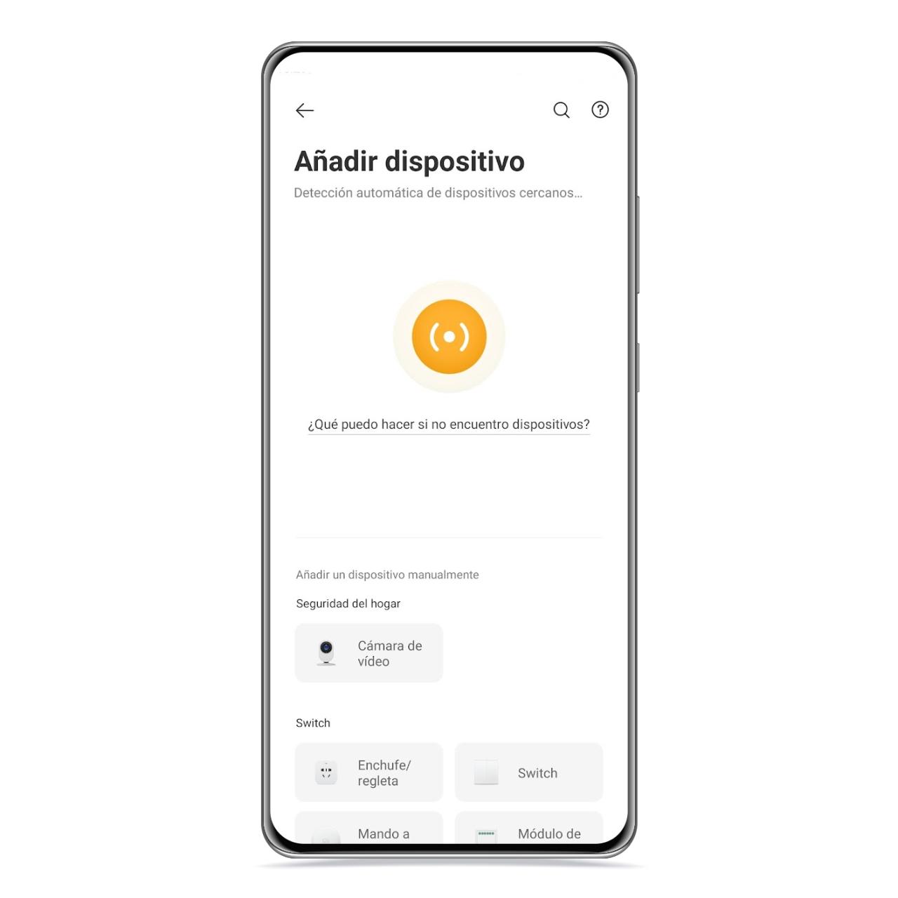 Añadir dispositivo en Xiaomi Home