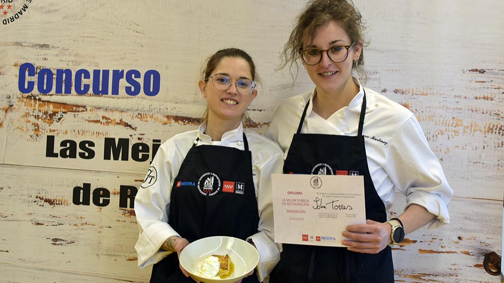 Ana Martín y Laura Martínez, reposteras de los espacios de John Torres.