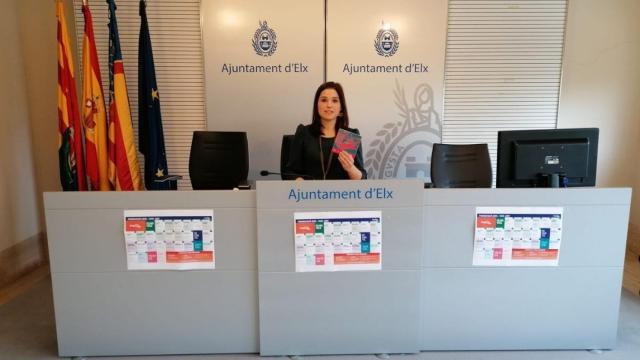 Marga Antón, en una rueda de prensa reciente.