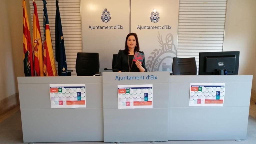 Marga Antón, en una rueda de prensa reciente.
