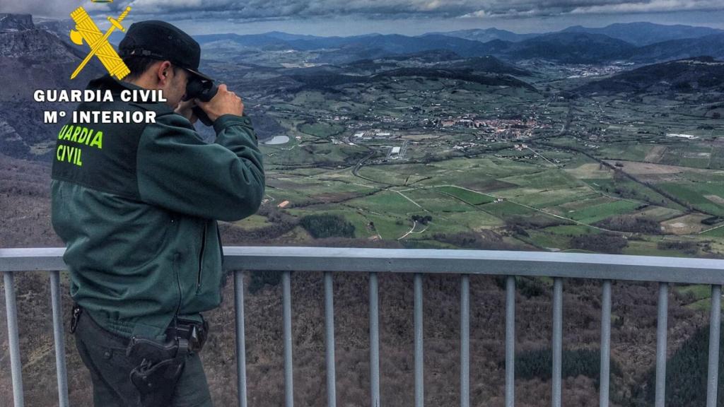 La Guardia Civil de Burgos en un rescate en una imagen de archivo.