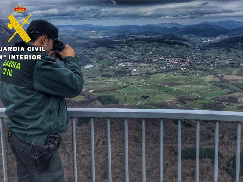 La Guardia Civil de Burgos en un rescate en imagen de archivo
