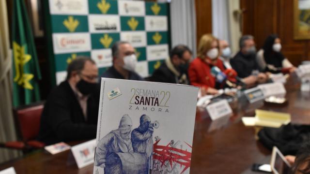 Presentación del itinerario de Semana Santa 2022 en Zamora