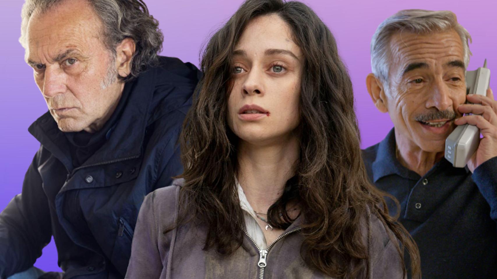 José Coronado, Elena Rivera e Imanol Arias.