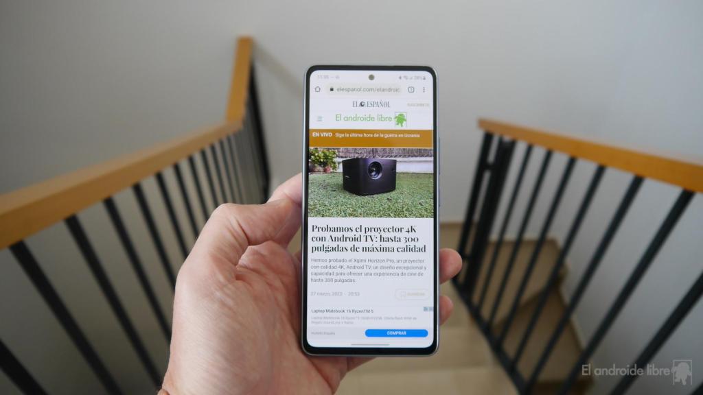 El Samsung Galaxy A53 fue el modelo Android adquirido por el Congreso