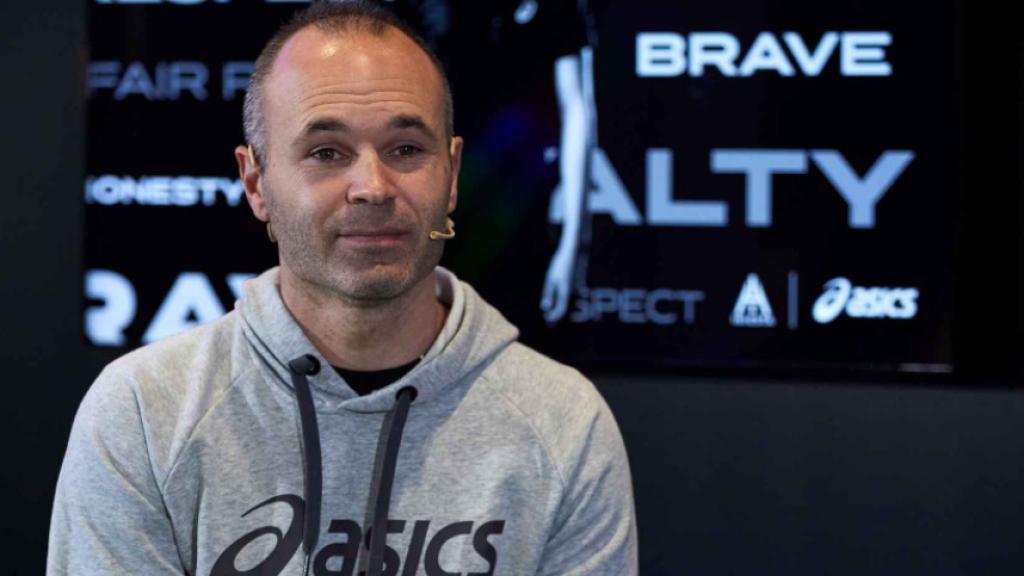 Andrés Iniesta. Foto: EFE.