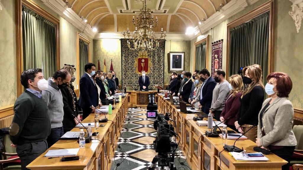 Pleno del Ayuntamiento de Cuenca. Foto: Ayuntamiento de Cuenca.