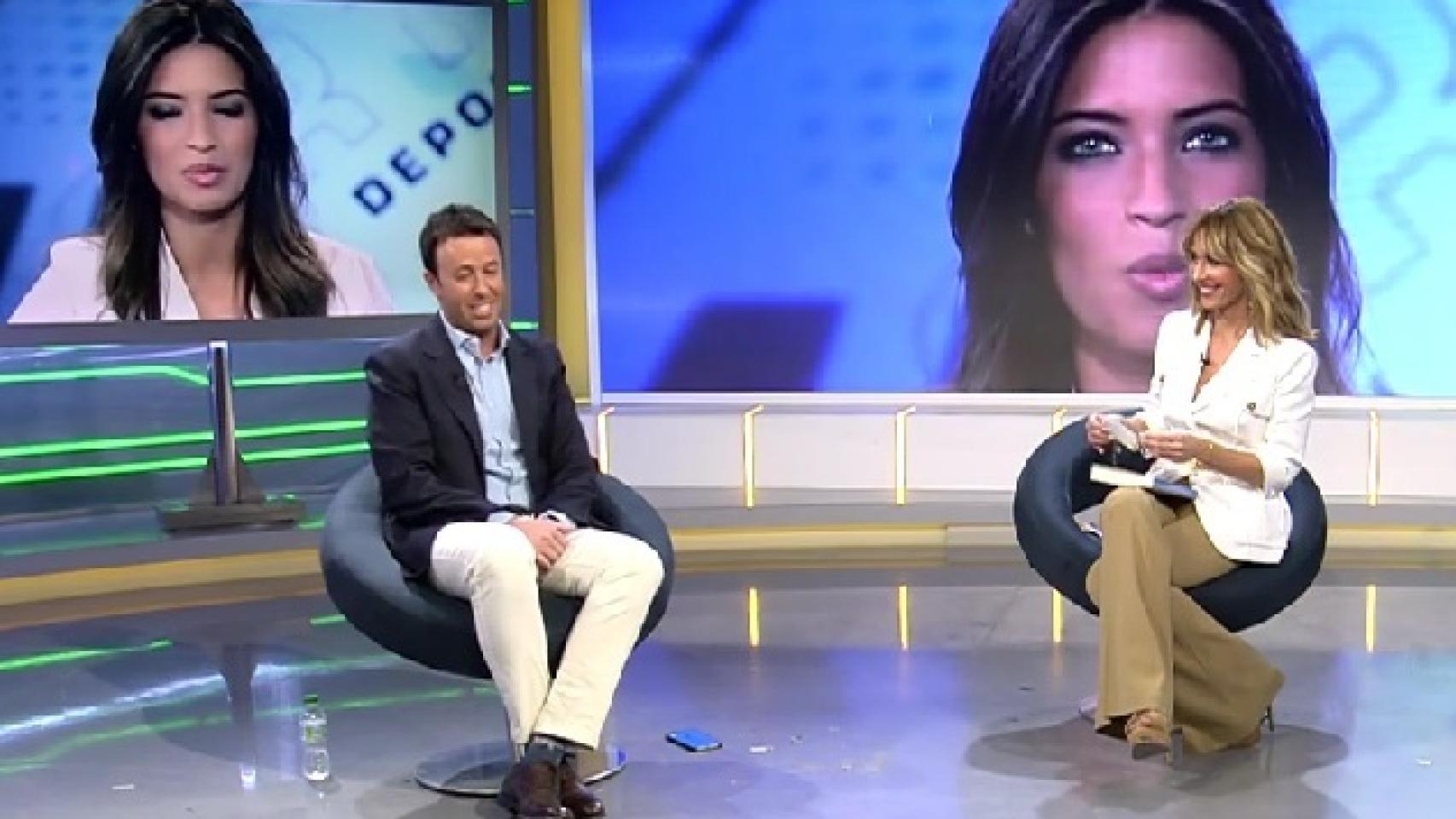 Matías Prats Jr. en el plató de 'Viva la vida'.