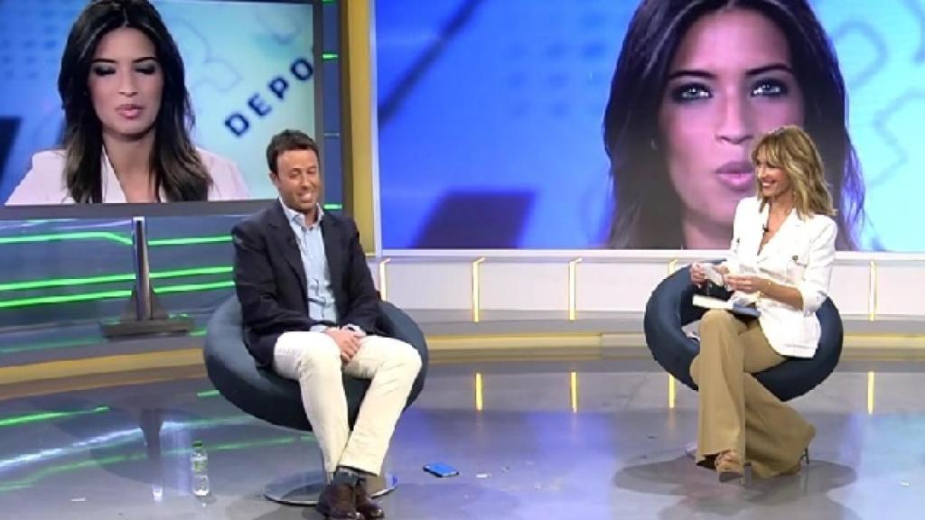 Matías Prats Jr. en el plató de 'Viva la vida'.