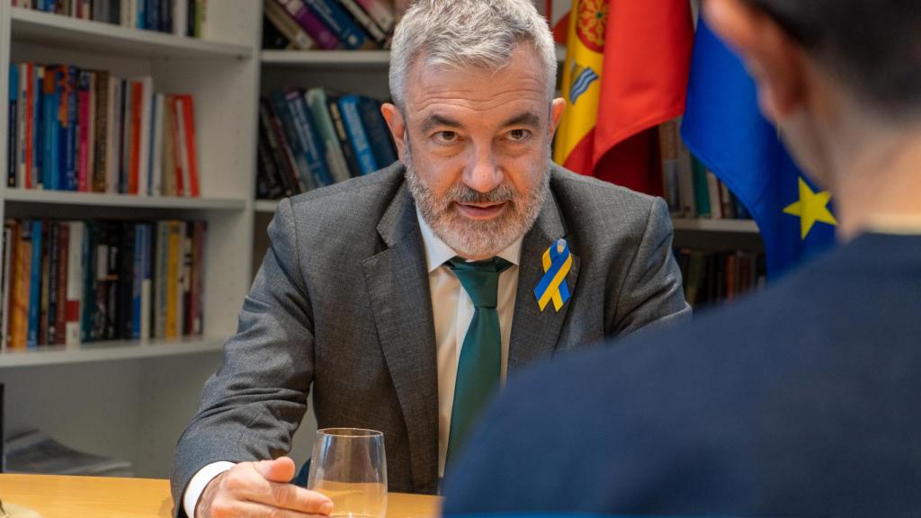 El portavoz económico de los liberales europeos y líder de Cs en Bruselas, Luis Garicano, entrevistado por EL ESPAÑOL.