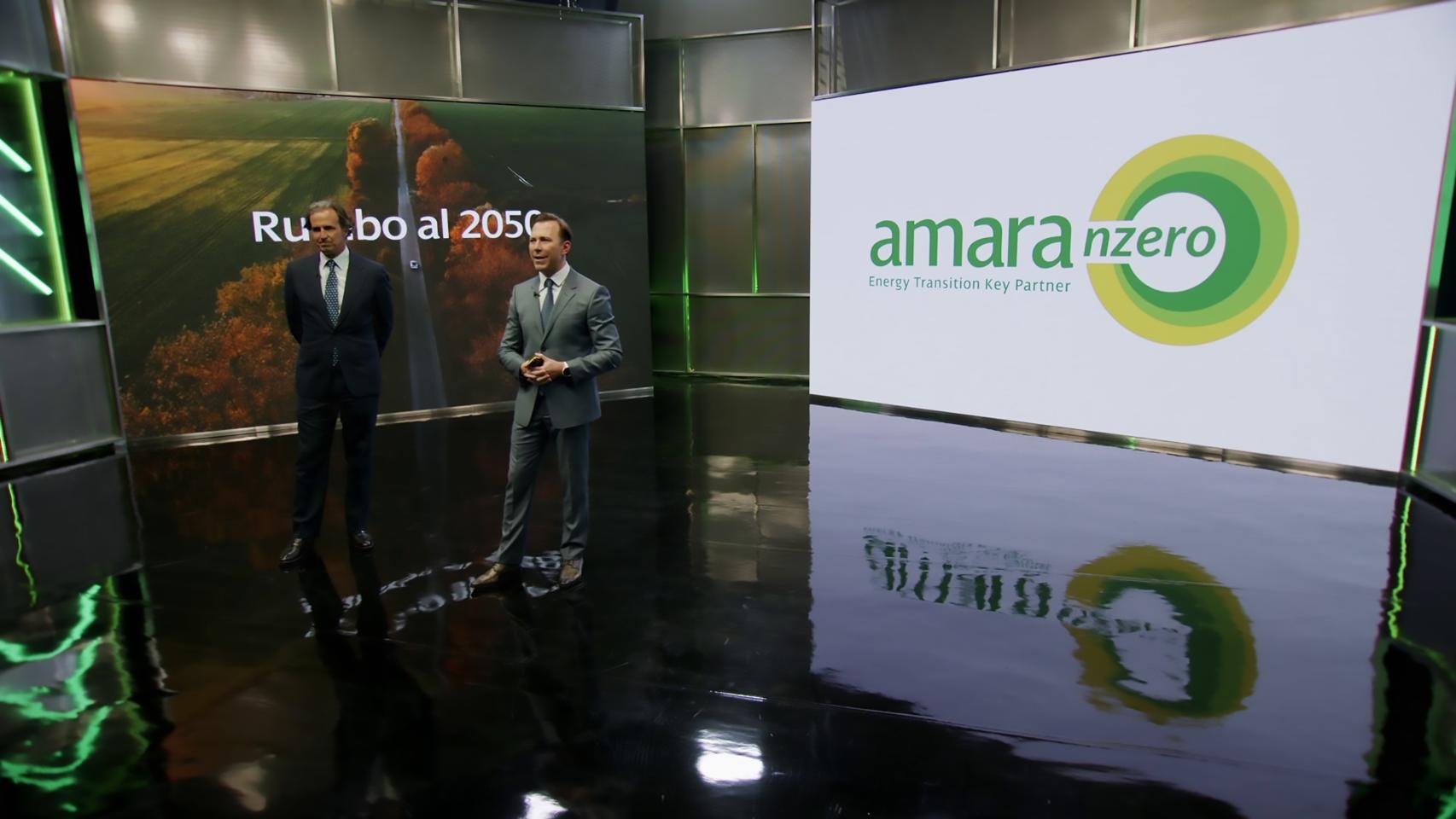 Pablo Arnús, presidente de Amara NZero, y Gonzalo Errejón, consejero delegado de Amara NZero