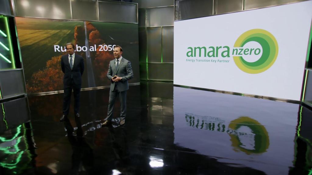 Pablo Arnús, presidente de Amara NZero, y Gonzalo Errejón, consejero delegado de Amara NZero