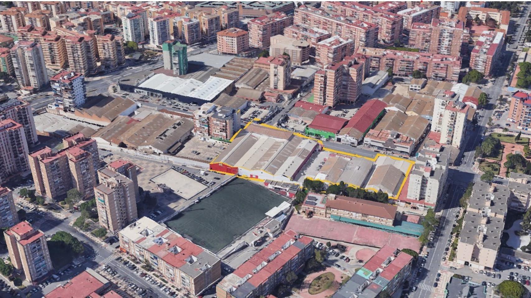 Zona donde se proyecta la nueva promoción residencial de Neinor Homes.