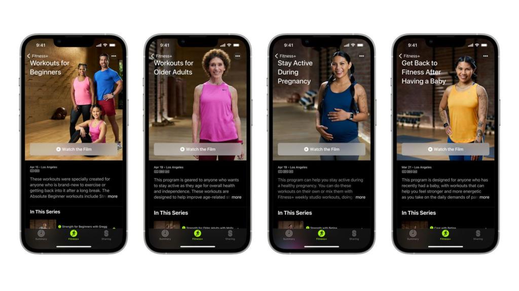 Programas de Fitness+
