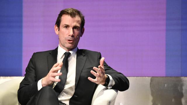 Miguel Stilwell, presidente del Grupo EDP, durante su conversación 'Liderando la transición energética', en la primera jornada del 'Wake Up, Spain!'