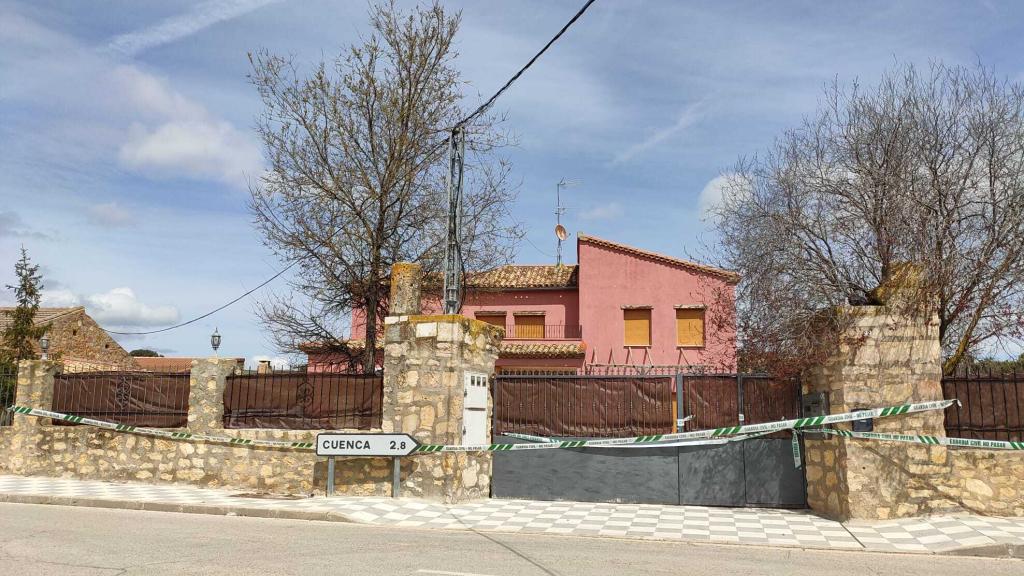 La casa donde fue asesinada Victoria, en Nohales (Cuenca).
