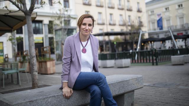 La portavoz de Más Madrid, Mónica García, en una entrevista concedida a EL ESPAÑOL.
