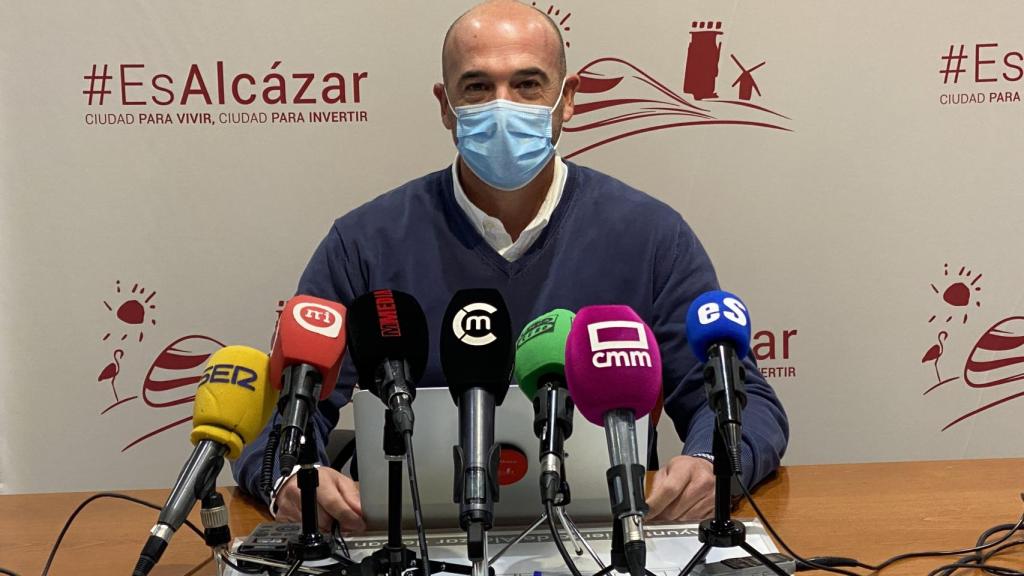 Benjamín Gallego, concejal de Festejos de Alcázar de San Juan.