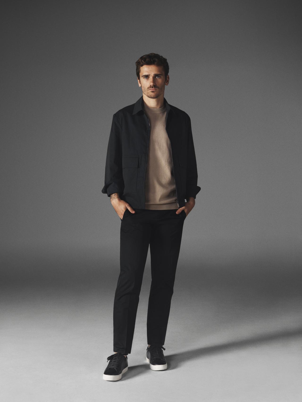 El futbolista Antoine Griezmann para Mango Man.