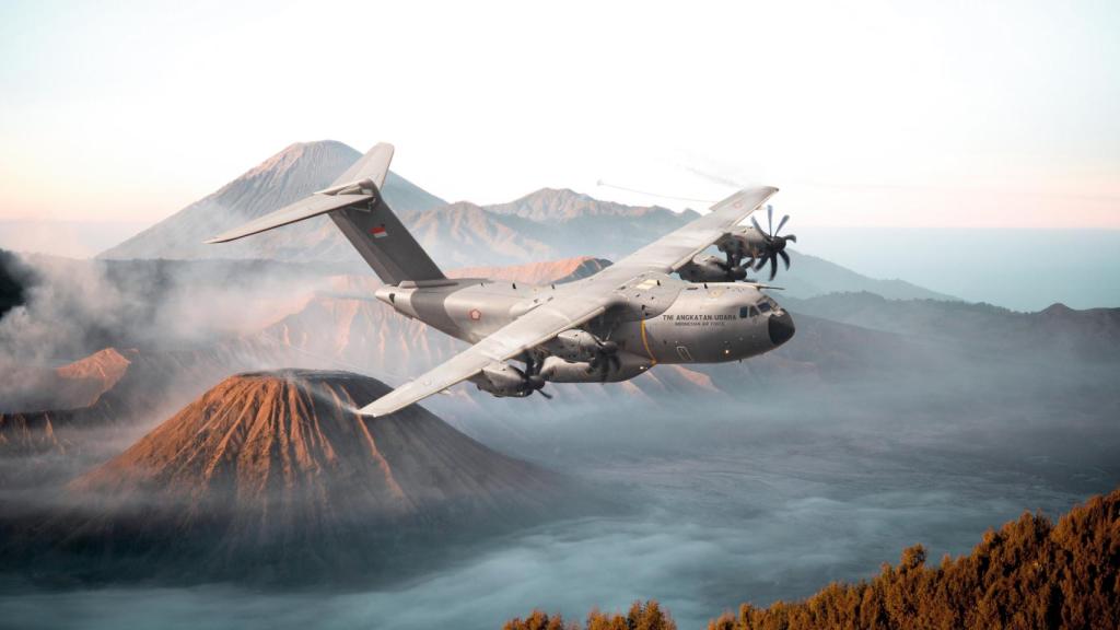 Recreación de un A400M como los dos encargados por Indonesia.