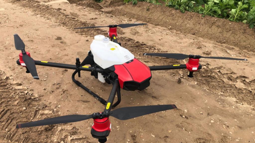El dron incautado.
