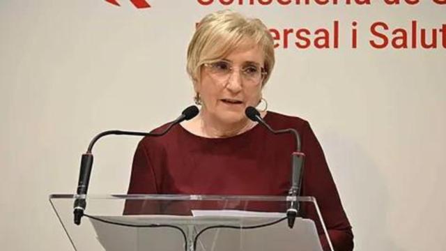 La Consellera de Sanidad, Ana Barceló.