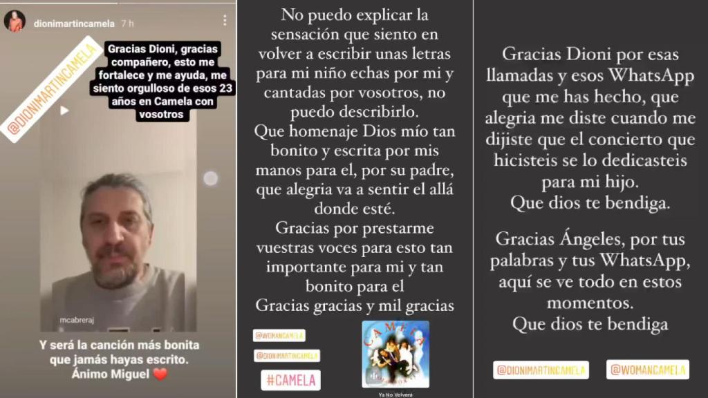 Los mensajes que ha escrito Miguel Ángel Cabrera en sus redes sociales.