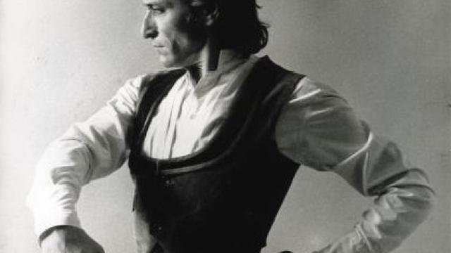 Antonio Gades en 'Bodas de sangre'. Foto: Pepe Lamarca