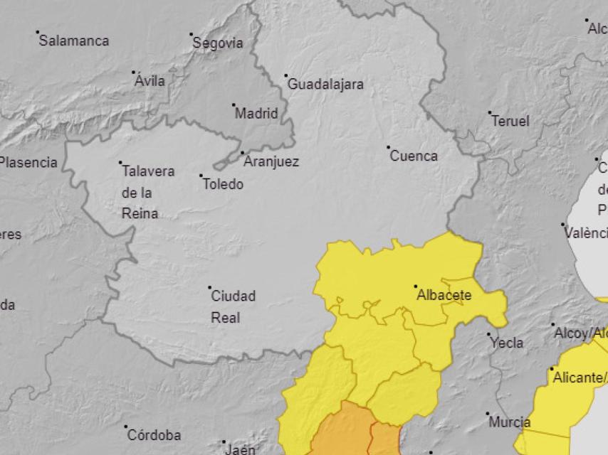 Alerta por nieve este martes 5 de abril de 2022 en distintos puntos de Castilla-La Mancha
