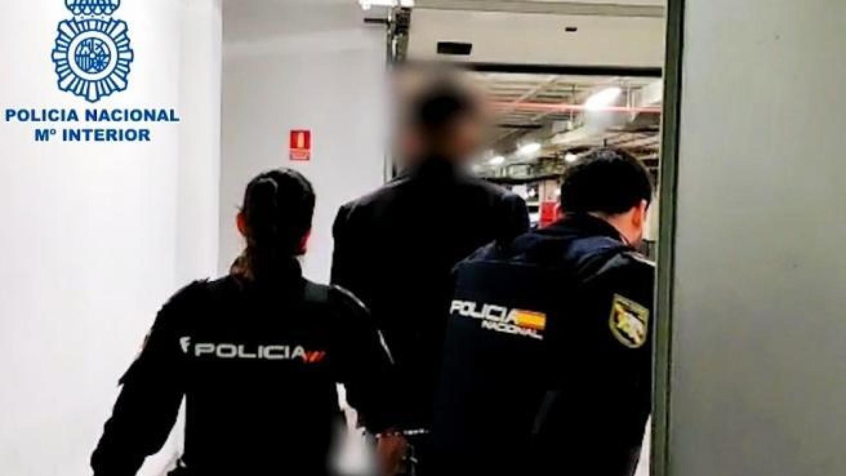 El detenido por el asesinato del joven.
