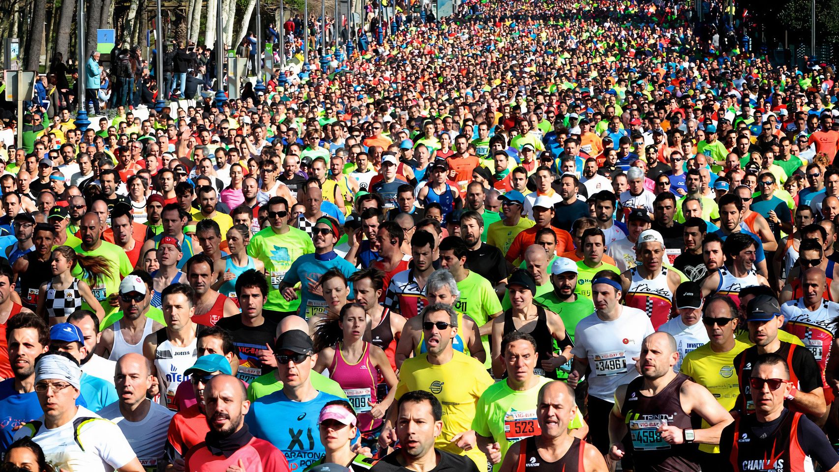 Vig-Bay, maratón, media maratón