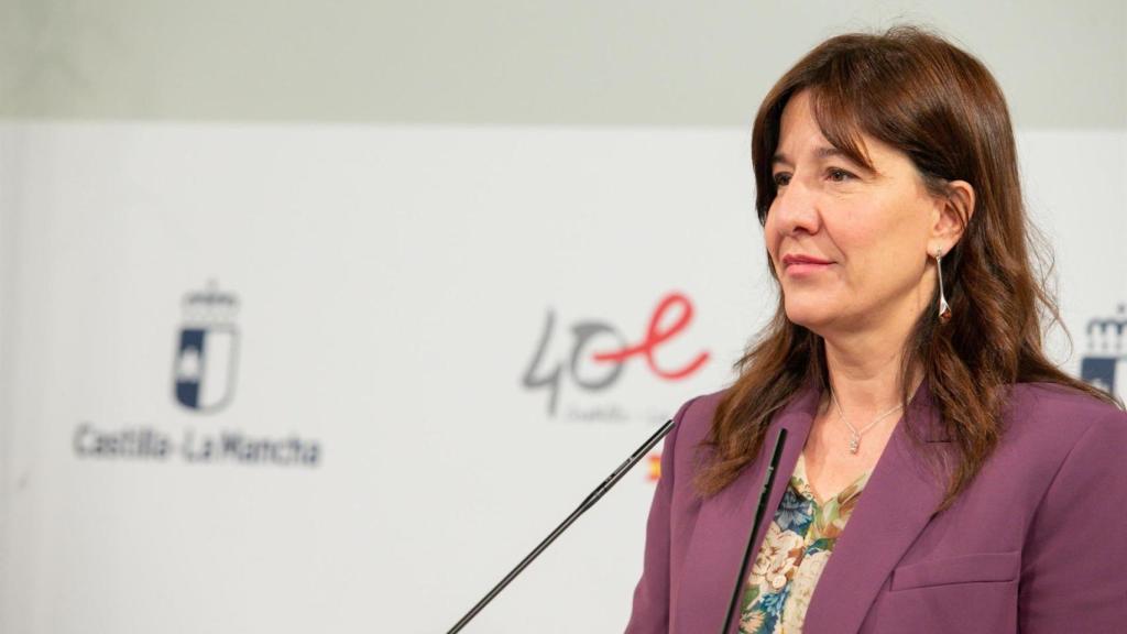 Blanca Fernández, portavoz del Gobierno de Castilla-La Mancha. Foto: JCCM.