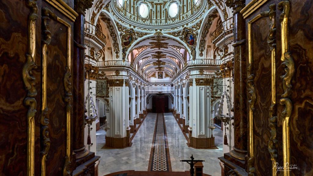 Nave central de la iglesia.