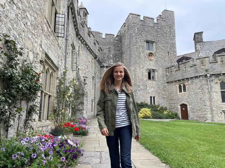 La princesa de Asturias, Leonor de Borbón, en su colegio galés.