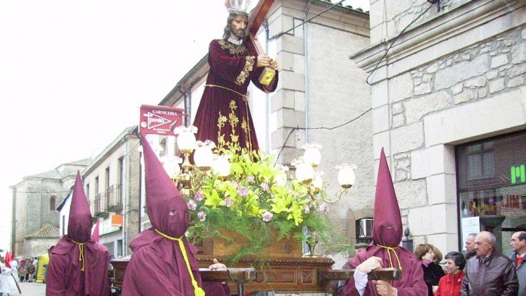 Un paso en la Semana Santa de Vitigudino