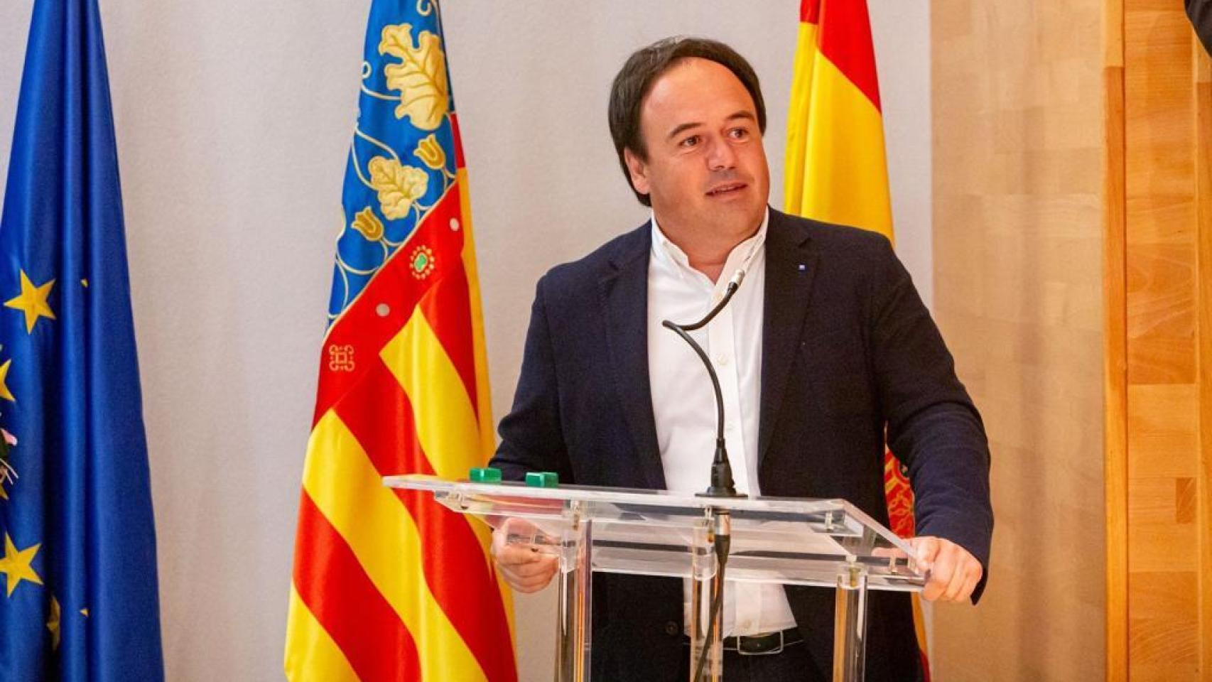 El vicesecretario de Organización del PPCV, Juan Francisco Pérez Llorca.