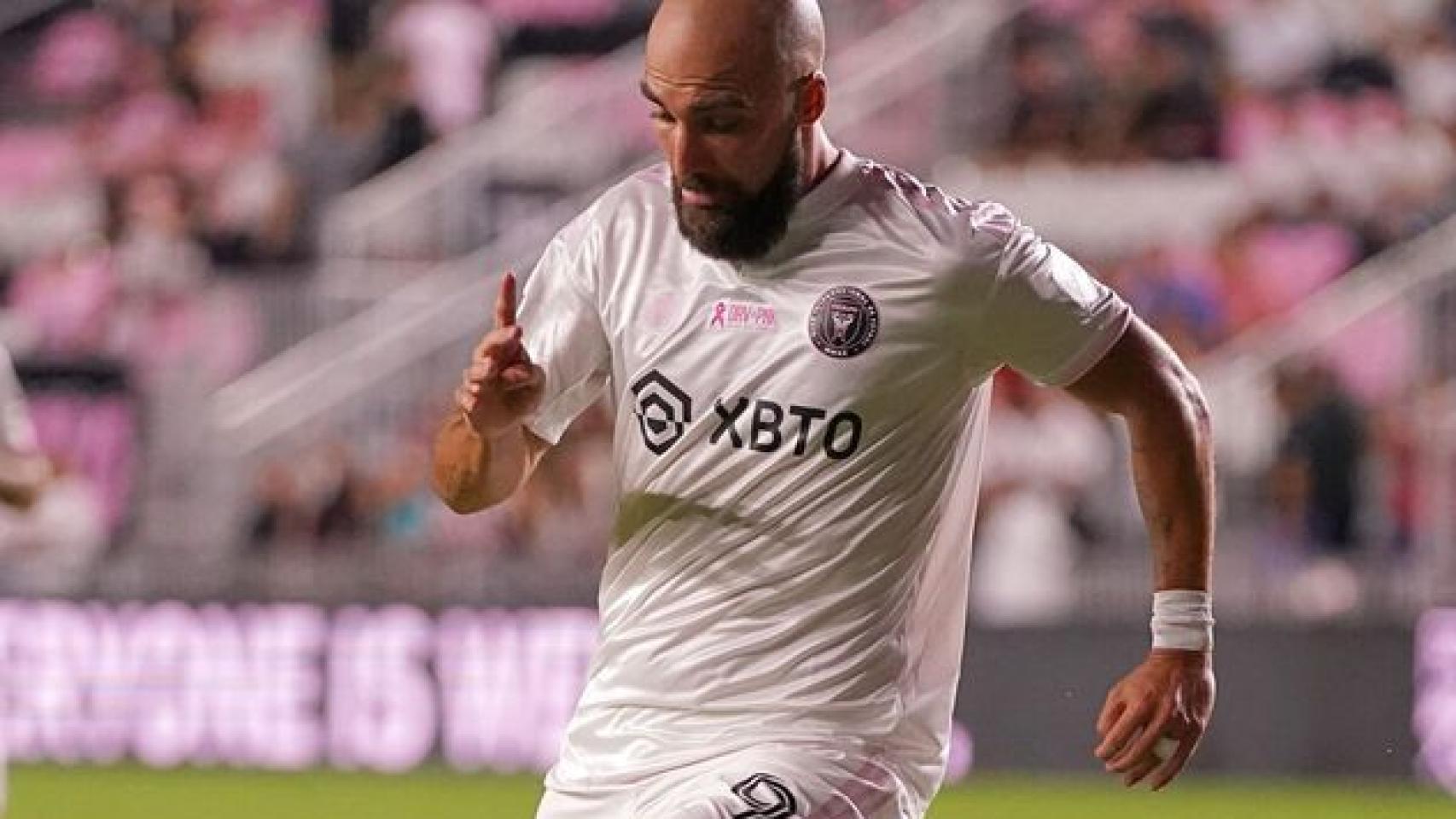 Gonzalo Higuaín, en un partido del Inter Miami de la MLS