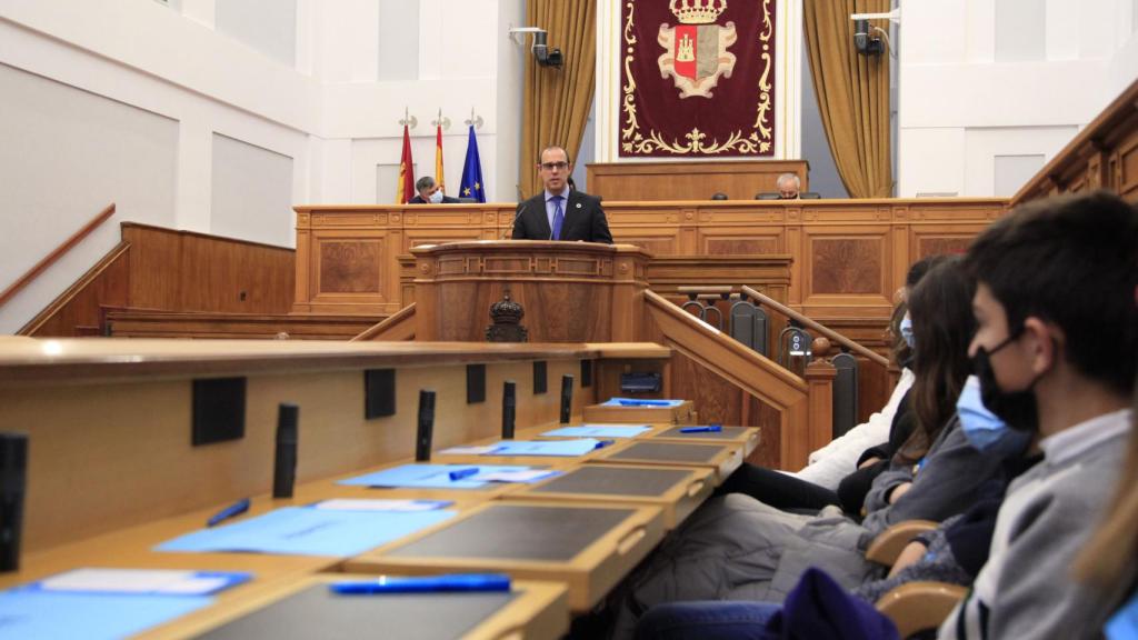 Las Cortes de Castilla-La Mancha han acogido este miércoles el pleno de Aldeas Infantiles.