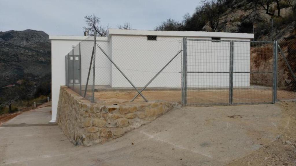 Depósito en Jimera del Líbar.