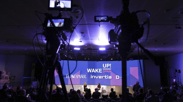 Una de las entrevistas celebradas este miércoles en el 'Wake Up, Spain!'.