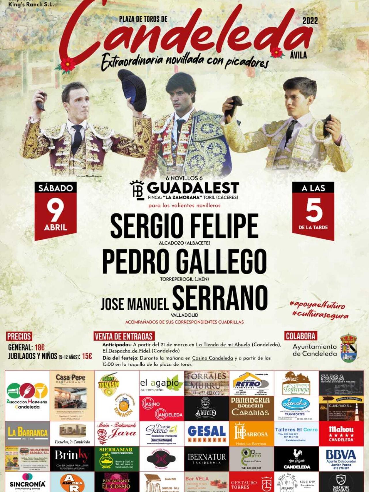Corrida de picadores en Candeleda