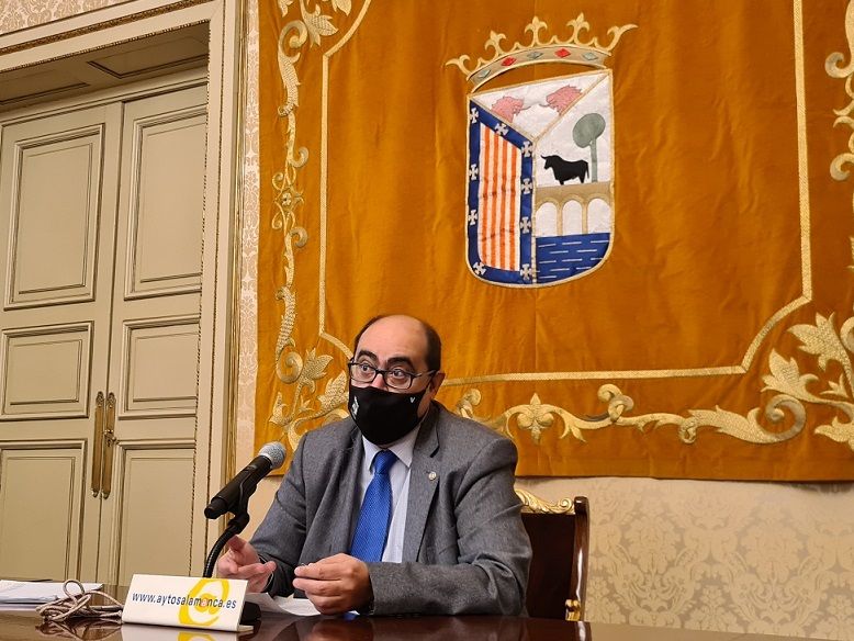 El concejal de Economía y Hacienda del Ayuntamiento de Salamanca, Fernando Rodríguez